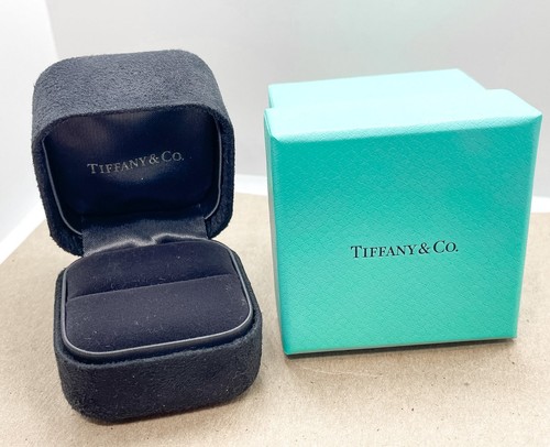 Tiffany suede ring box - &, co.