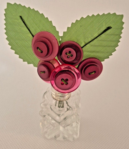 Handmade button bouquet - handmade,