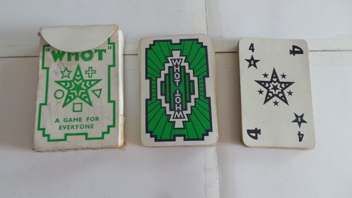 Vintage whot card game - vintage,