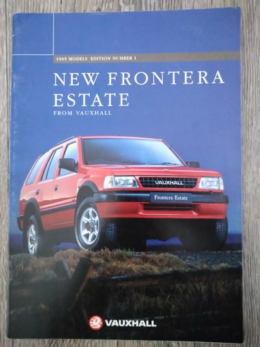 Vauxhall frontera five door - vauxhall,