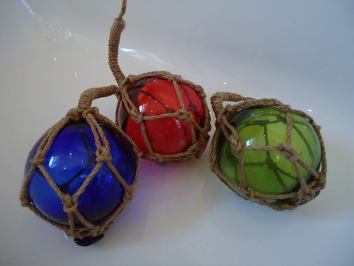 Fishing boat net - boat, floats
