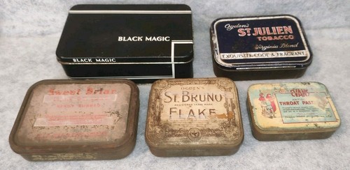 Vintage antique tin - vintage/antique, box