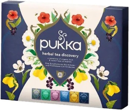 Pukka herbs discovery tea - herbs, box