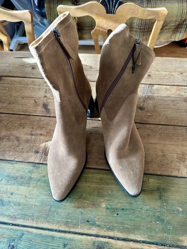 Suede zara boots size - boots,