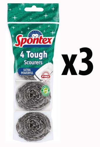 Spontex tough scourer - 12,