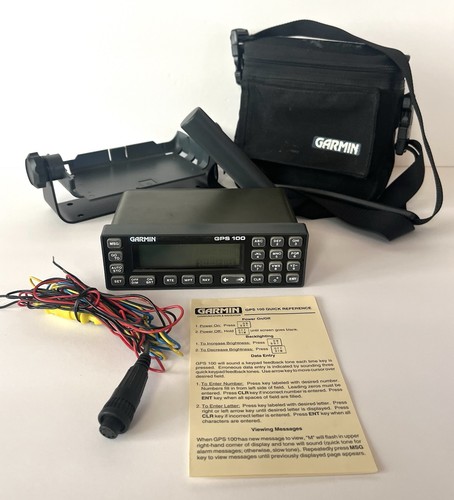 Vintage 1990s garmin gps 100 - gps,
