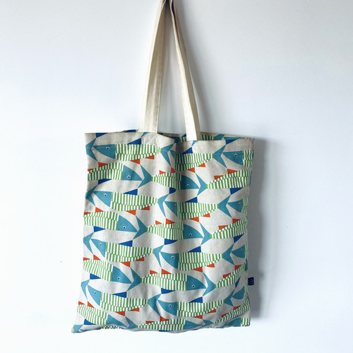Habitat fabric tote bag - bag, zebra