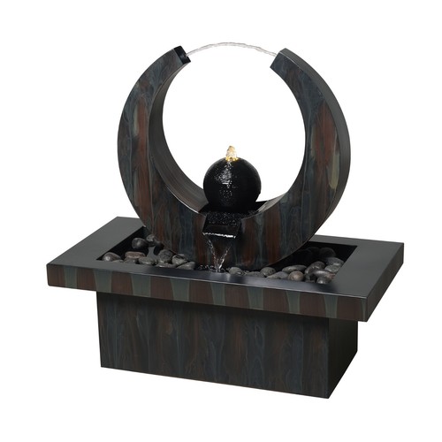Large zinc metal fountain - zinc,