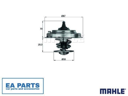 Thermostat coolant for vw - for,
