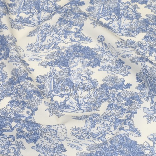 Vintage french toile jouy - french,
