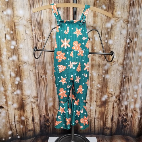 Jumpsuit green toddler - jumpsuit,
