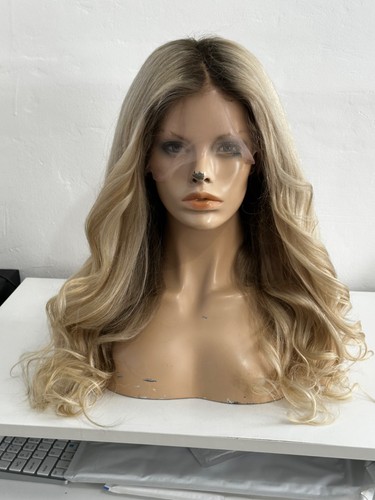 Full lace wig blonde - full,