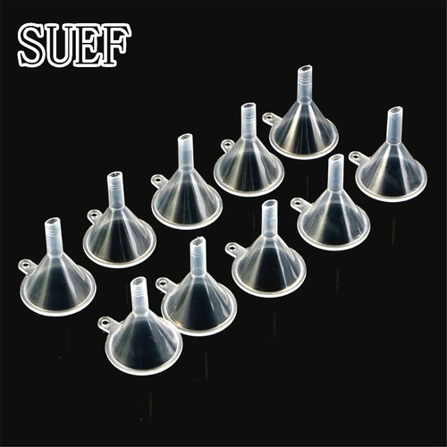 20pcs mini clear funnels - funnels, lab
