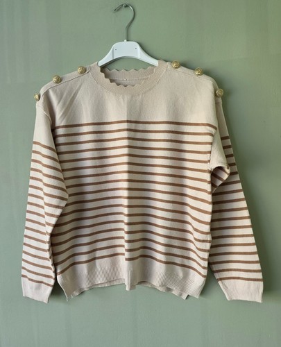 Nautical stripe jumper size - stripe,