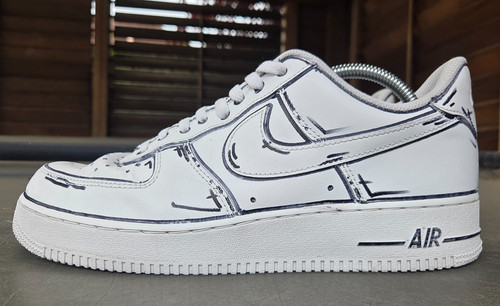 Nike air force custom manga - custom,