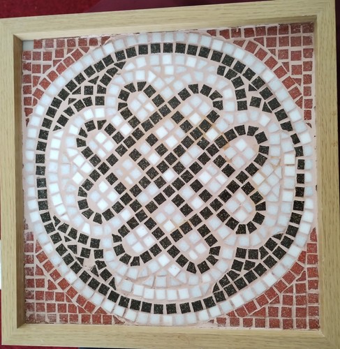 Handmade mosaic art framed - handmade,