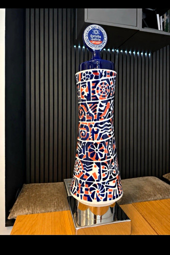 Estrella galicia ceramic beer - estrella,