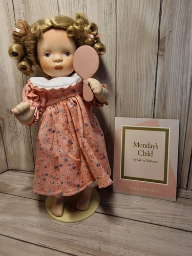 Franklin mint monday child - franklin,
