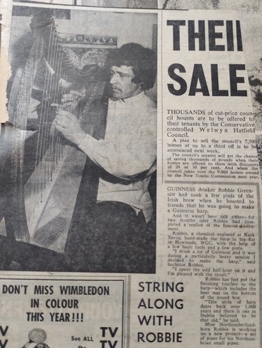 Sk309 ephemera 1976 picture - ,