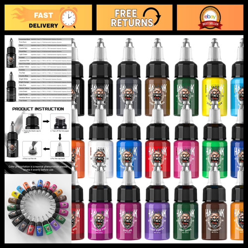 Tattoo ink color set colors - tattoo, 21