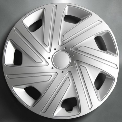 Silver wheel trims hub - 15",