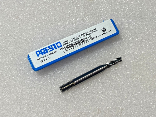 4 76mm cobalt end - 3/16",