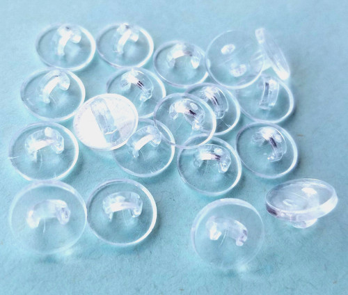 Acrylic button shanks turn - acrylic,