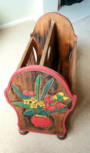 Vintage handmade wooden - handmade,