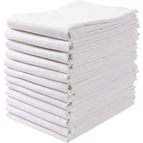 Flour sack kitchen dish towels - flour,