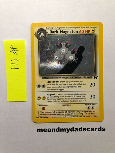 Pokemon dark magnetron - pokemon,