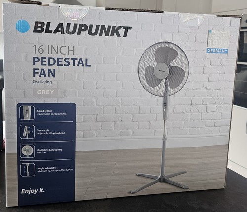 Blaupunkt pedestal fan - 16",