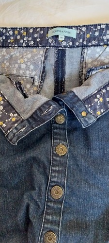 Dickins jones denim - &, button