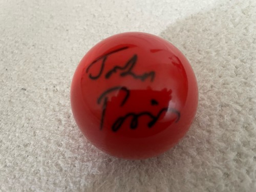 John parris signed snooker - john,