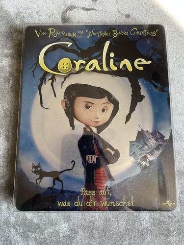Coraline blu ray steelbook - coraline,