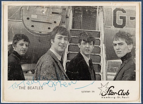 John lennon signed star - 'star, club'