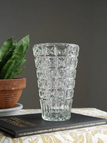 Vintage czech pressed glass - czech,