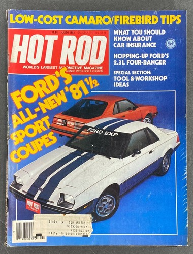 Hot rod magazine march - march, 1981