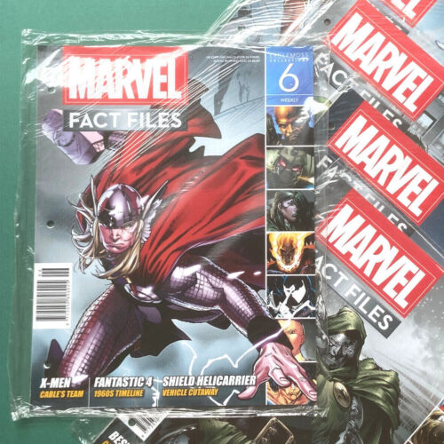 Eaglemoss marvel fact files - eaglemoss,