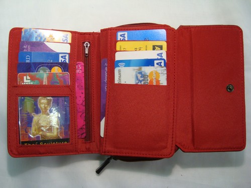 Leather ladies purse - ladies, wallet