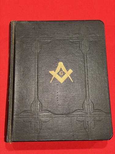 1932 masonic holy bible - holy,