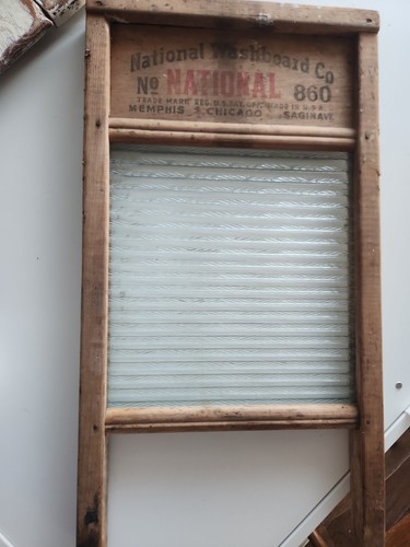 Vtg national washboard - national, co