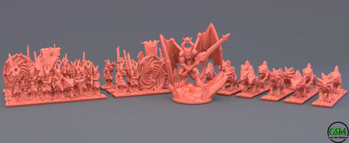Blood demons daemons 10 mm - -,