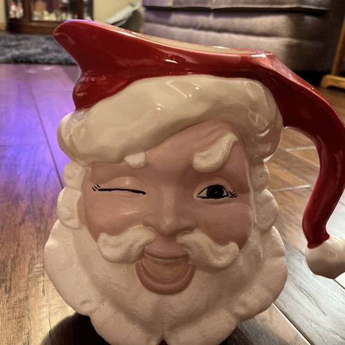 Vtg winking santa - santa, tall