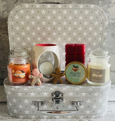 Christmas scented candle gift - scented,
