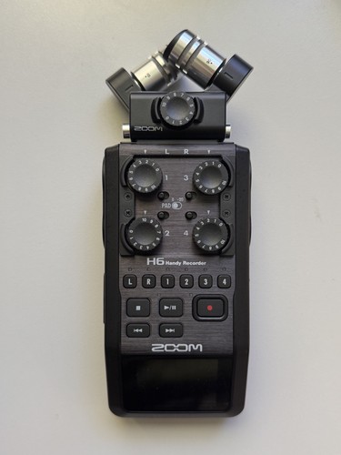 Zoom handy recorder black - zoom, h6