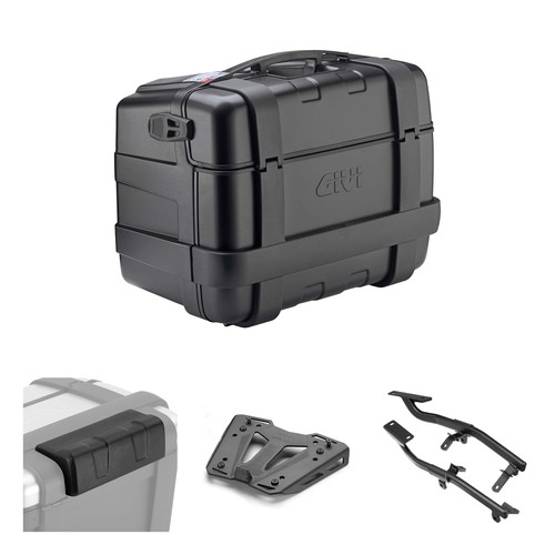 Givi trk46 black top case - black,