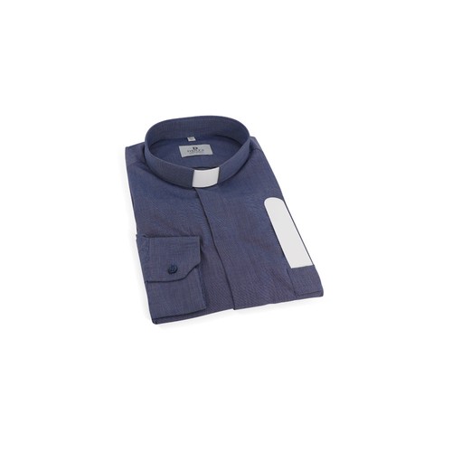Clerical tunnel collar shirt - clerical,