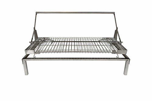 Stainless steel charcoal bbq - charcoal,