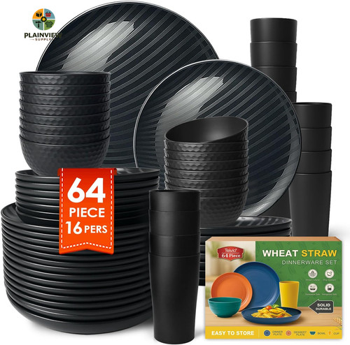 Piece kitchen plastic - 64-piece,