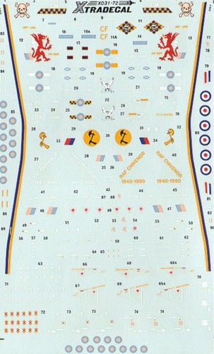 Xtradecal 72031 bae hawk - xtradecal,